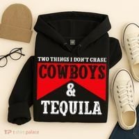Leopard 2 Things I Don't Chase Cowboys & Tequila Western Hoodie thumb 4