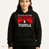 Leopard 2 Things I Don't Chase Cowboys & Tequila Western Hoodie thumb 5