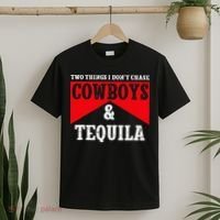 Leopard 2 Things I Don't Chase Cowboys & Tequila Western T-Shirt thumb 2