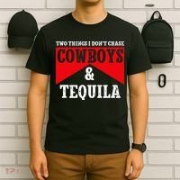 Leopard 2 Things I Don't Chase Cowboys & Tequila Western T-Shirt thumb 6