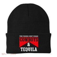 Leopard 2 Things I Don't Chase Cowboys & Tequila Western Beanie thumb 0