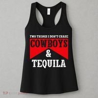 Leopard 2 Things I Don't Chase Cowboys & Tequila Western Women's Tank Top thumb 3