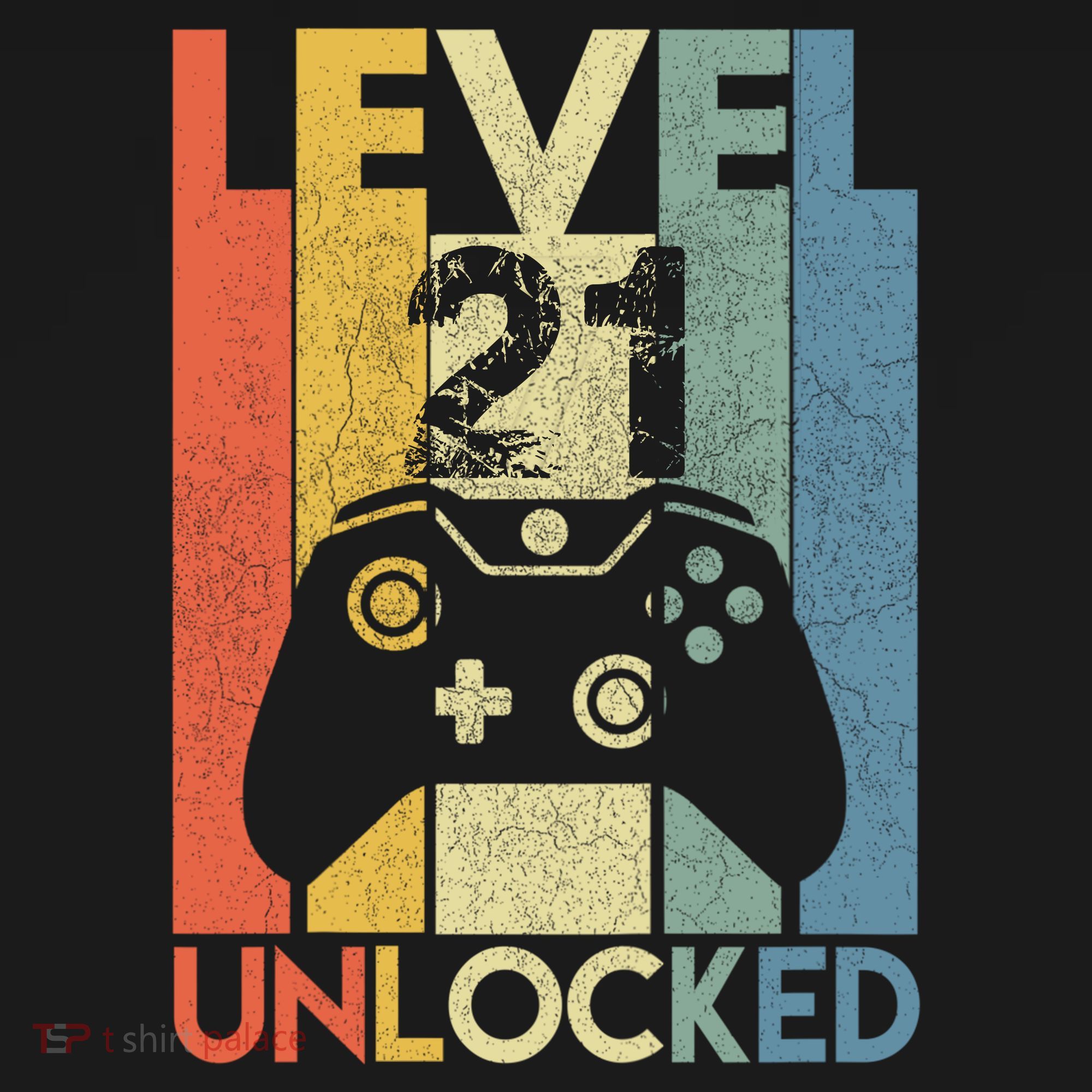 Level 21 Unlocked Awesome Video Game 21 Birthday Gift Kids Sweatshirt