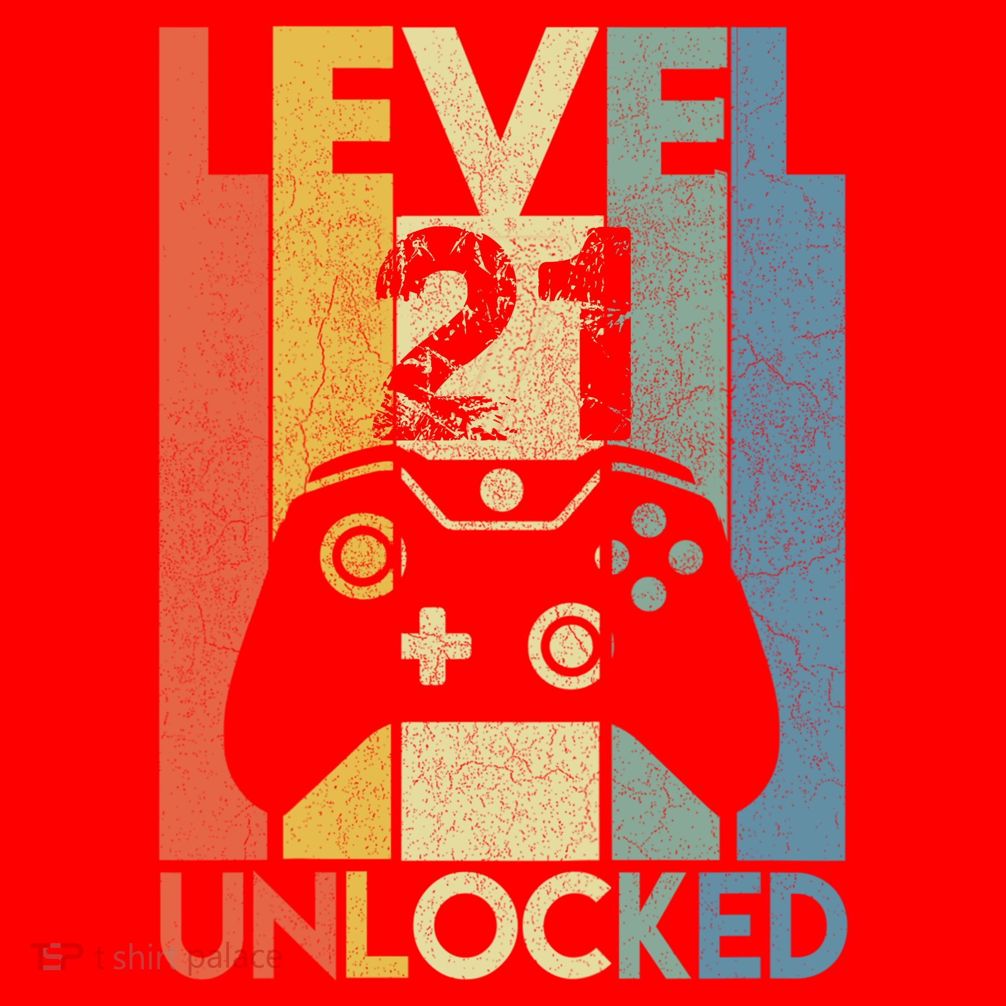 Level 21 Unlocked Awesome Video Game 21 Birthday Gift Santa Hat