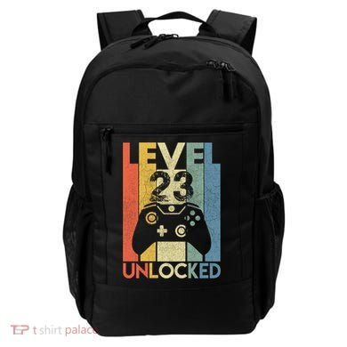 Level 23 Unlocked Awesome Video Game 23 Birthday Gift Backpack