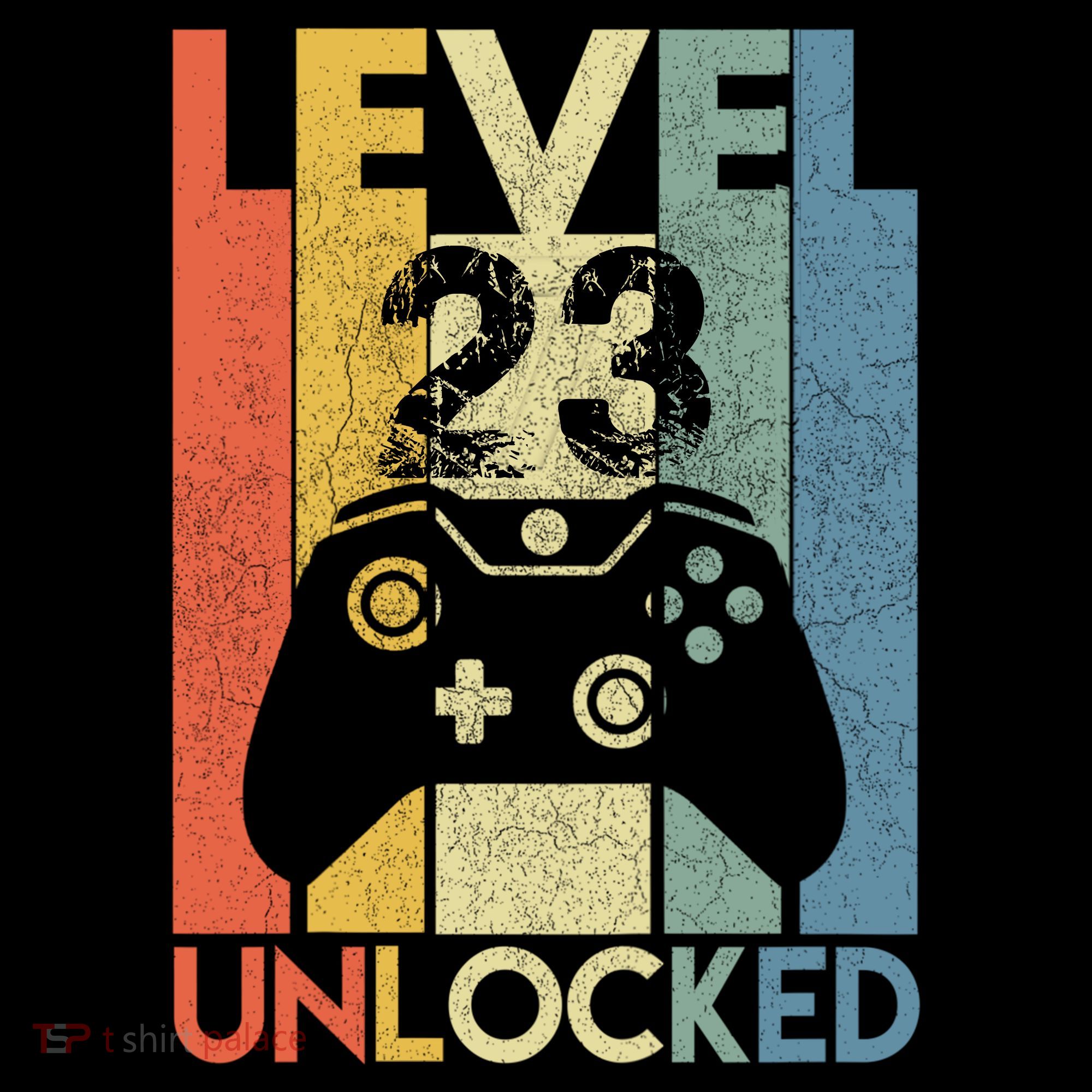 Level 23 Unlocked Awesome Video Game 23 Birthday Gift Women's Hoodie