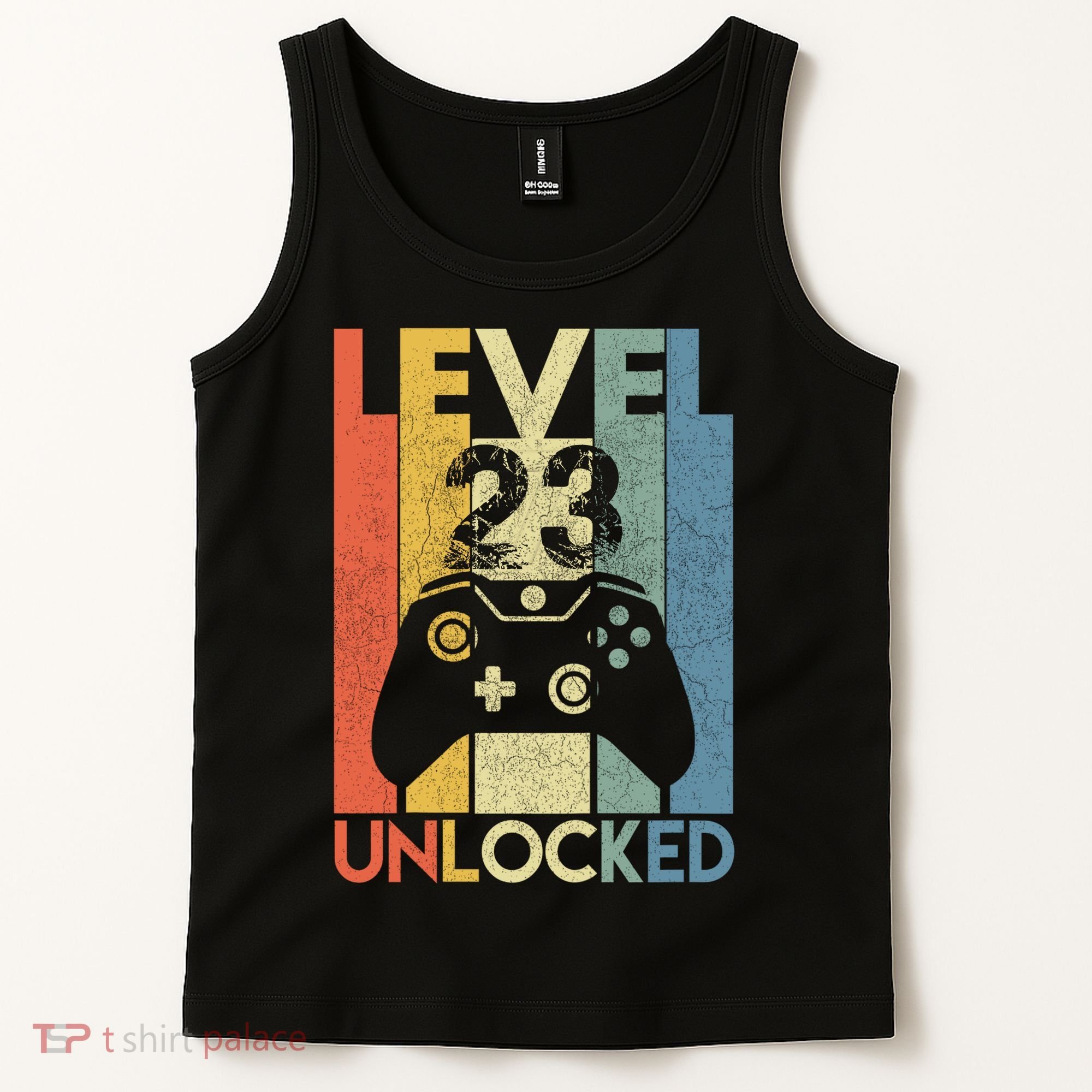 Level 23 Unlocked Awesome Video Game 23 Birthday Gift Tank Top