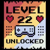 Level 22 Unlocked Birthday Toddler Hoodie thumb 2