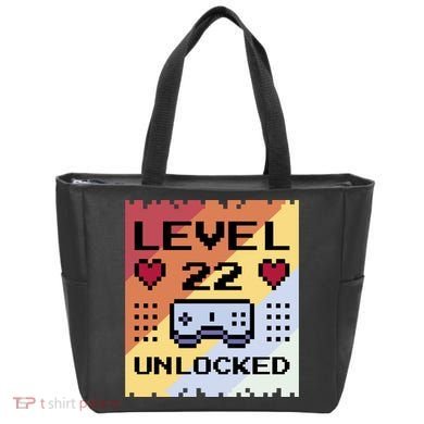 Level 22 Unlocked Birthday Tote Bag