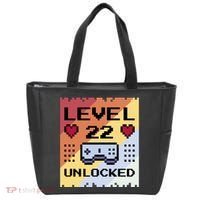 Level 22 Unlocked Birthday Tote Bag thumb 0