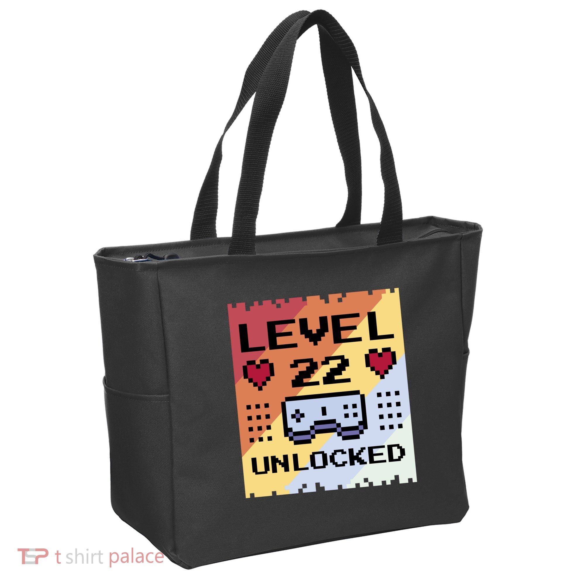 Level 22 Unlocked Birthday Tote Bag