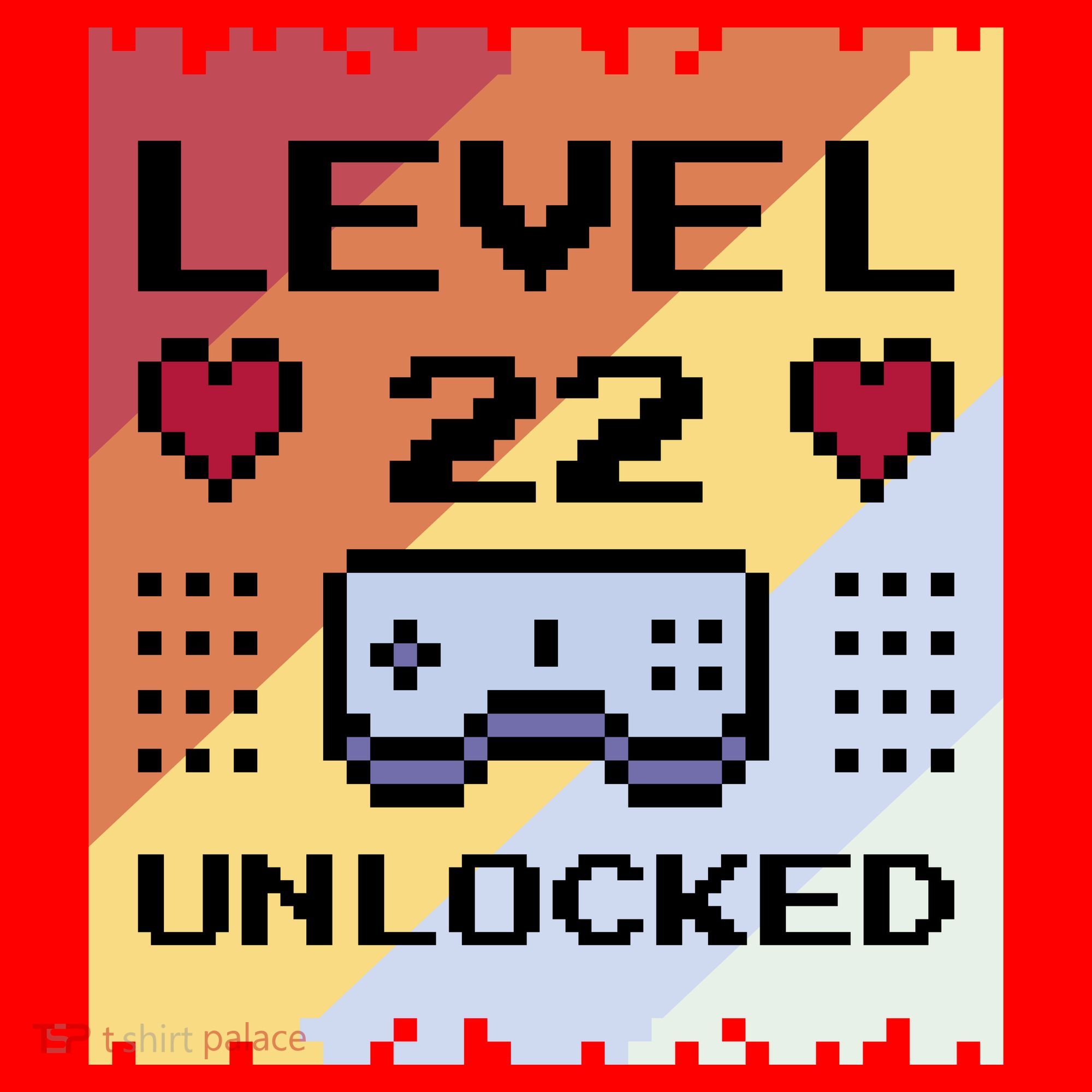 Level 22 Unlocked Birthday Santa Hat