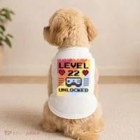Level 22 Unlocked Birthday Doggie Tank thumb 2