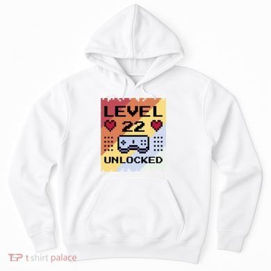 Level 22 Unlocked Birthday Hoodie