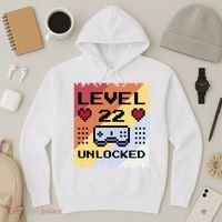 Level 22 Unlocked Birthday Hoodie thumb 3