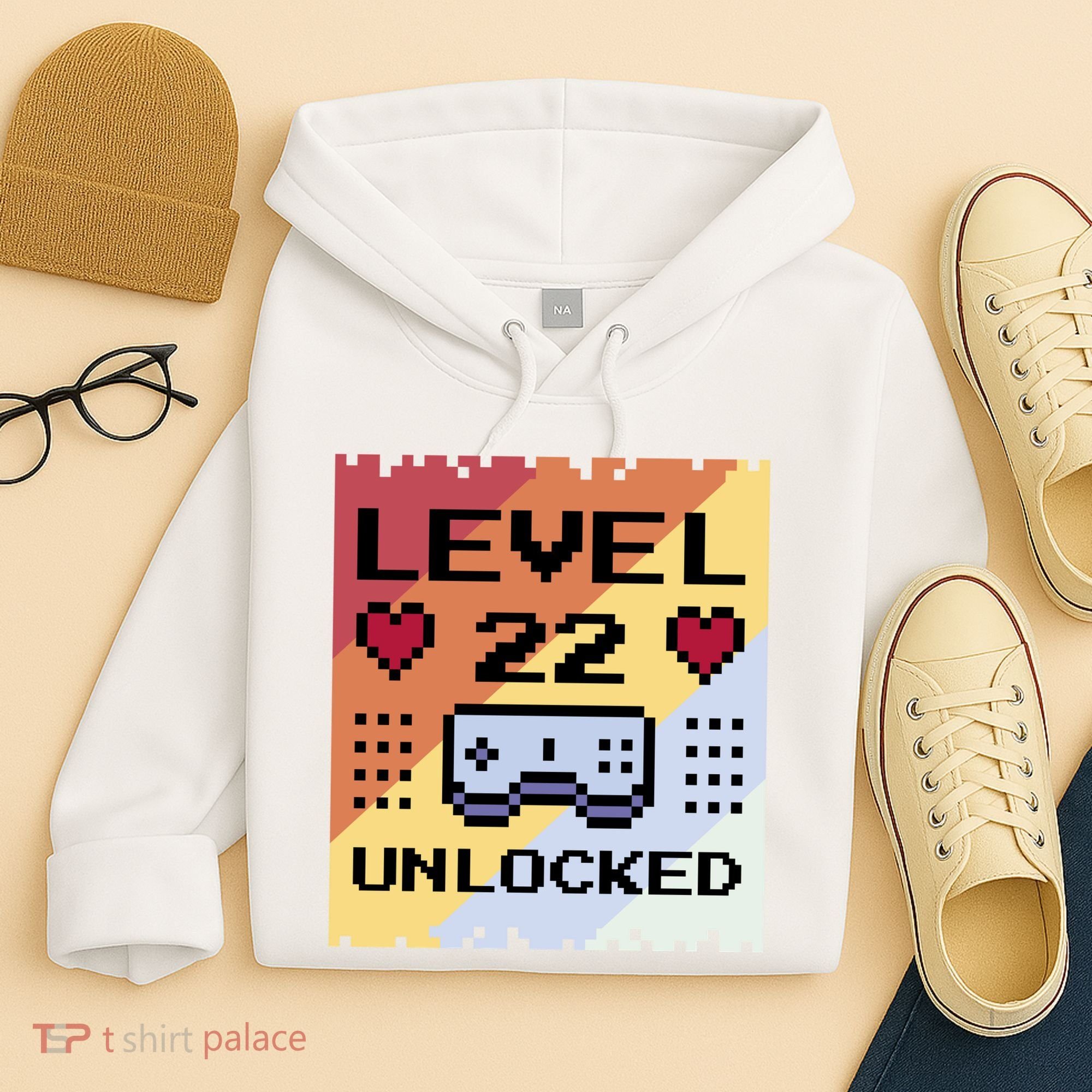 Level 22 Unlocked Birthday Hoodie