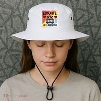 Level 22 Unlocked Birthday Bucket Hat thumb 3