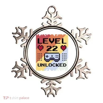 Level 22 Unlocked Birthday Ornament