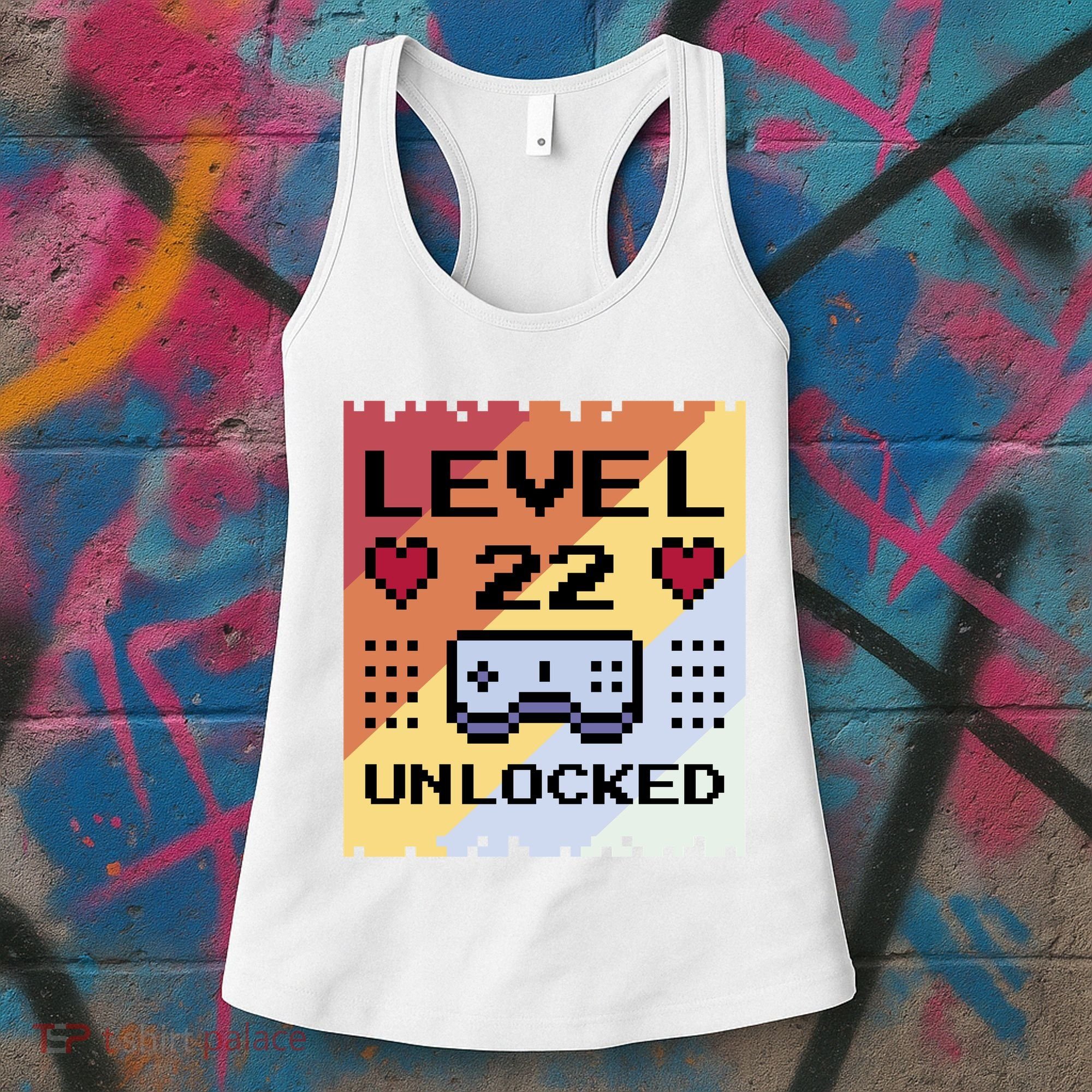 Level 22 Unlocked Birthday Women's Tank Top