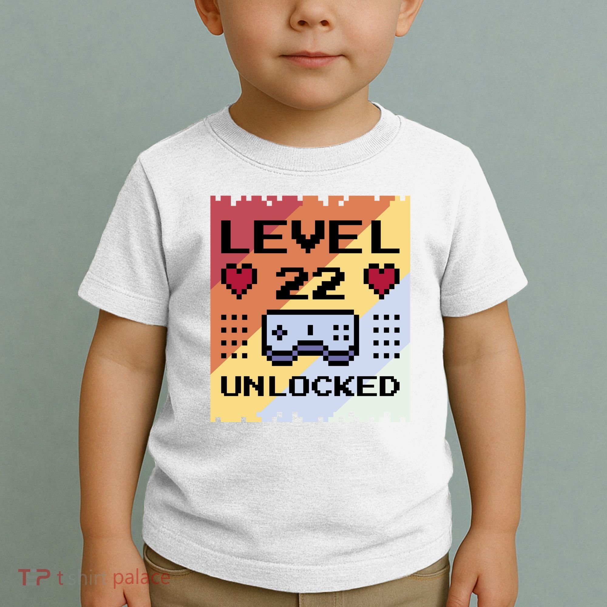 Level 22 Unlocked Birthday Toddler T-Shirt
