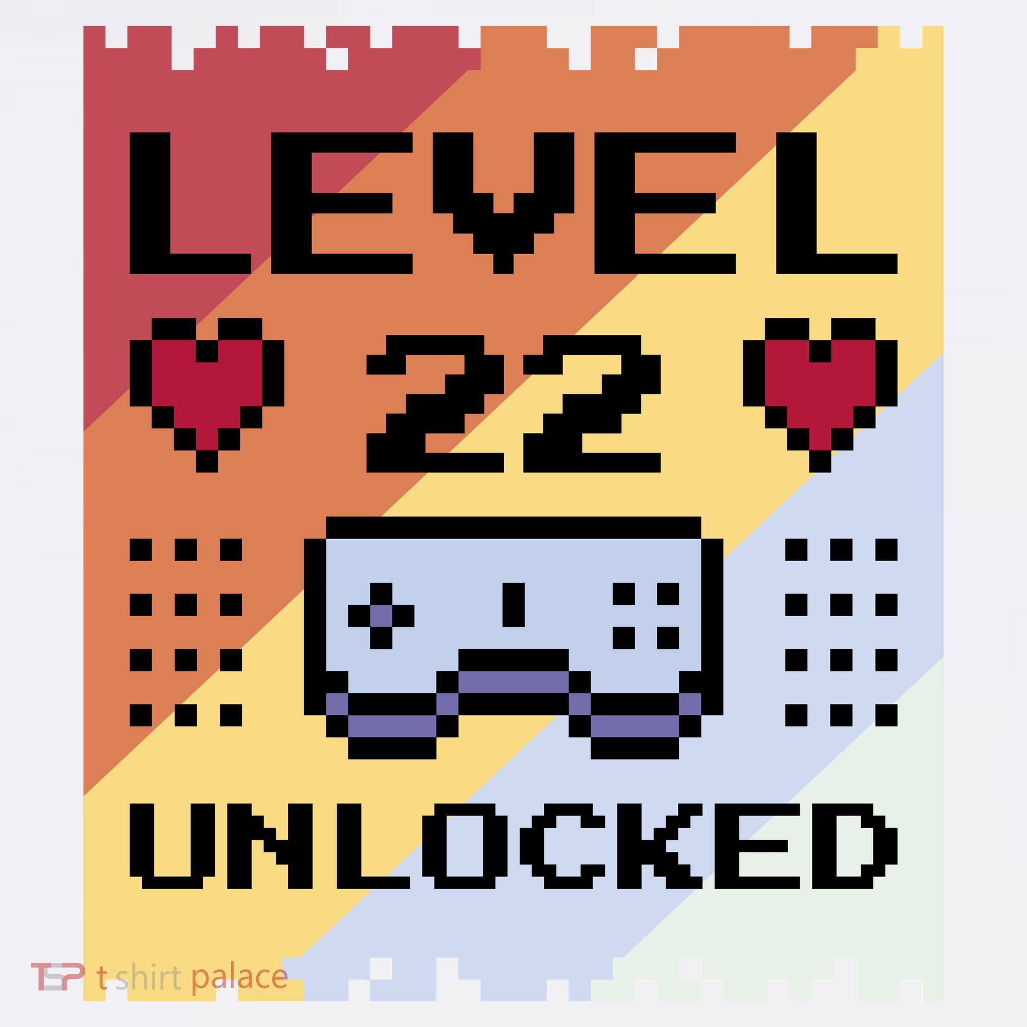 Level 22 Unlocked Birthday Toddler T-Shirt
