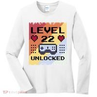 Level 22 Unlocked Birthday Women's Long Sleeve Shirt thumb 0