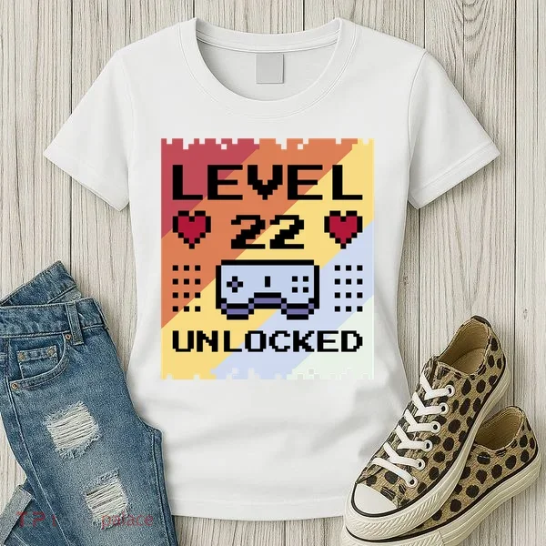 Level 22 Unlocked Birthday Women's T-Shirt