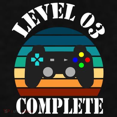 Level 3 Complete Retro Vintage/ 3rd Anniversary Gift/ 3rd Birthday Gift Level3 Ladies PosiCharge Tri-Blend Wicking Tank