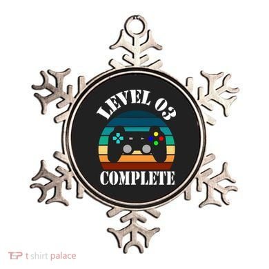 Level 3 Complete Retro Vintage/ 3rd Anniversary Gift/ 3rd Birthday Gift Level3 Ornament