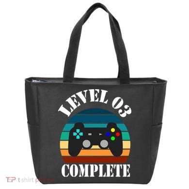 Level 3 Complete Retro Vintage/ 3rd Anniversary Gift/ 3rd Birthday Gift Level3 Tote Bag