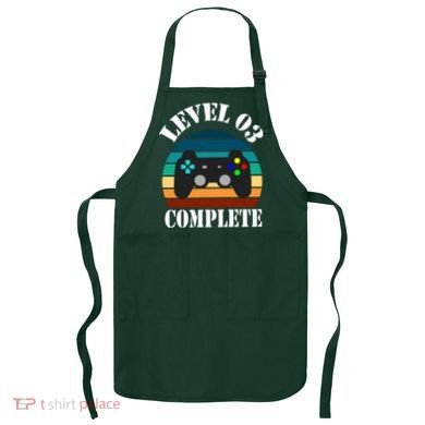 Level 3 Complete Retro Vintage/ 3rd Anniversary Gift/ 3rd Birthday Gift Level3 Apron