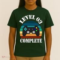Level 3 Complete Retro Vintage/ 3rd Anniversary Gift/ 3rd Birthday Gift Level3 T-Shirt thumb 4