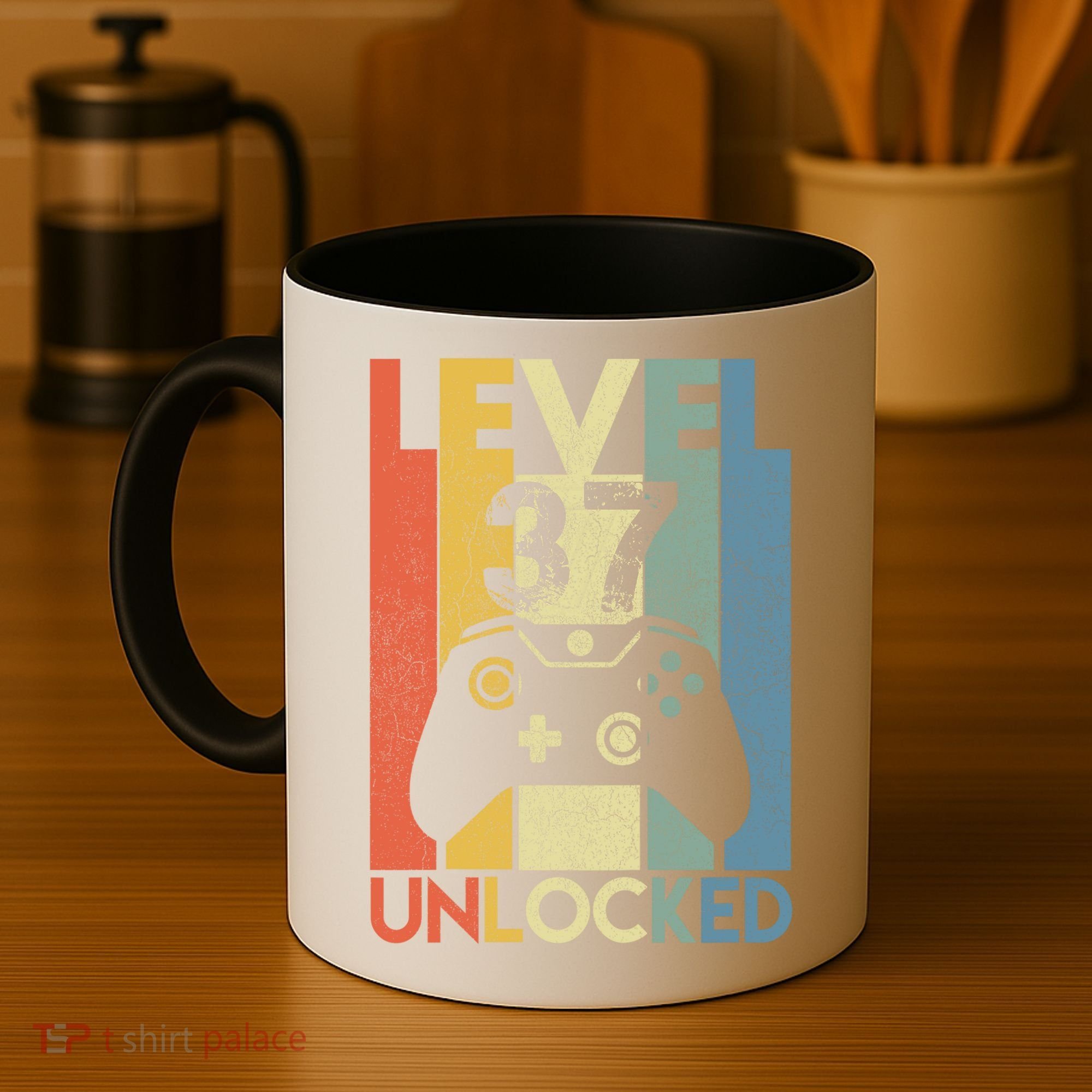 Level 37 Unlocked Awesome Video Game 37 Birthday Gift Coffee Mug
