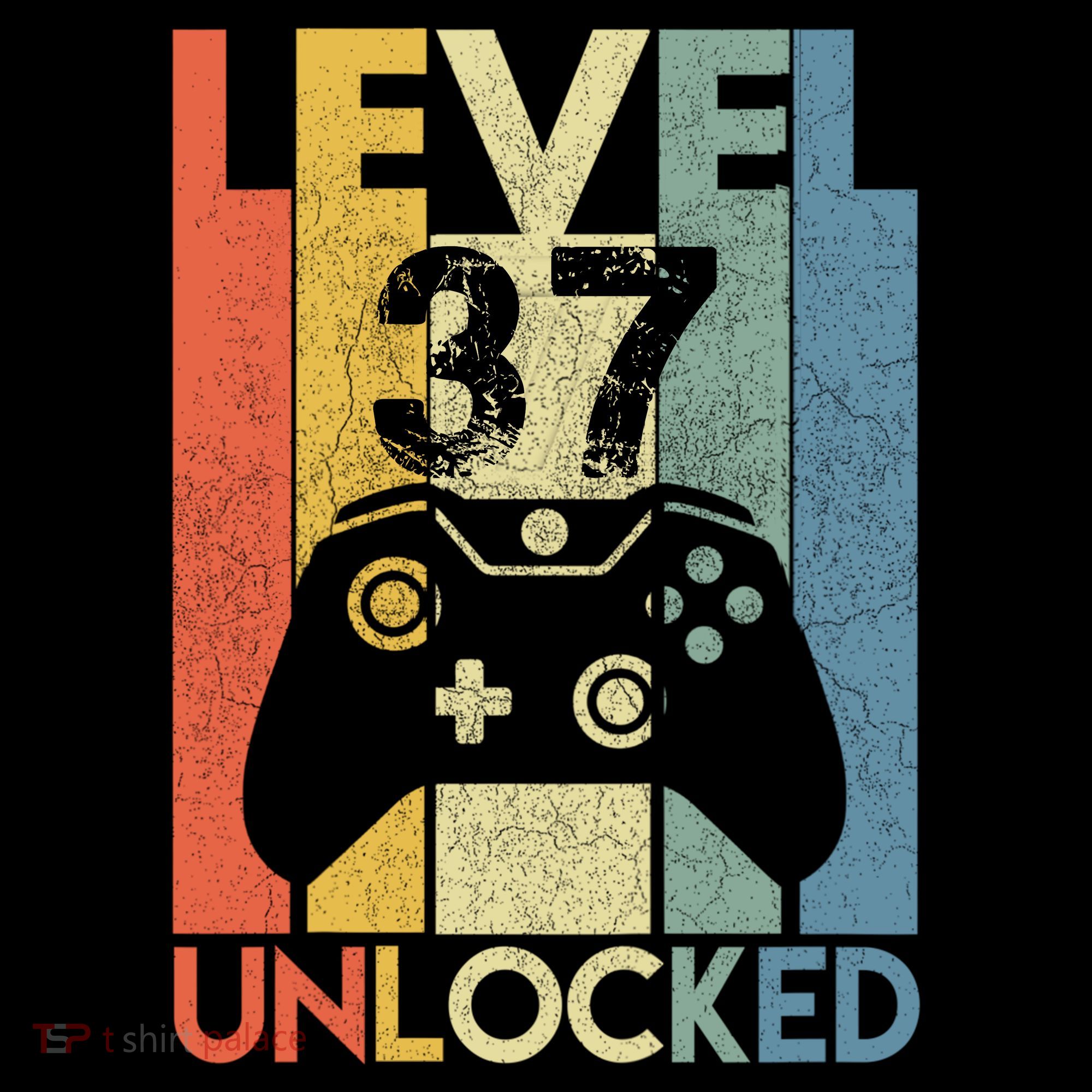 Level 37 Unlocked Awesome Video Game 37 Birthday Gift Women's Hoodie