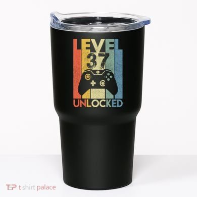 Level 37 Unlocked Awesome Video Game 37 Birthday Gift Tumbler