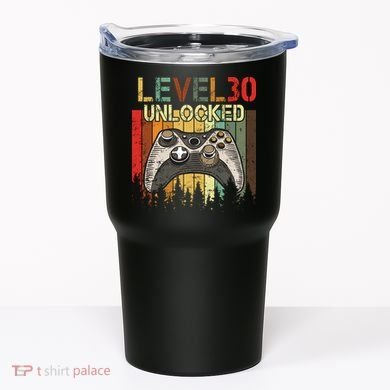 Level 30 Unlocked Video Game 30th Birthday Tumbler