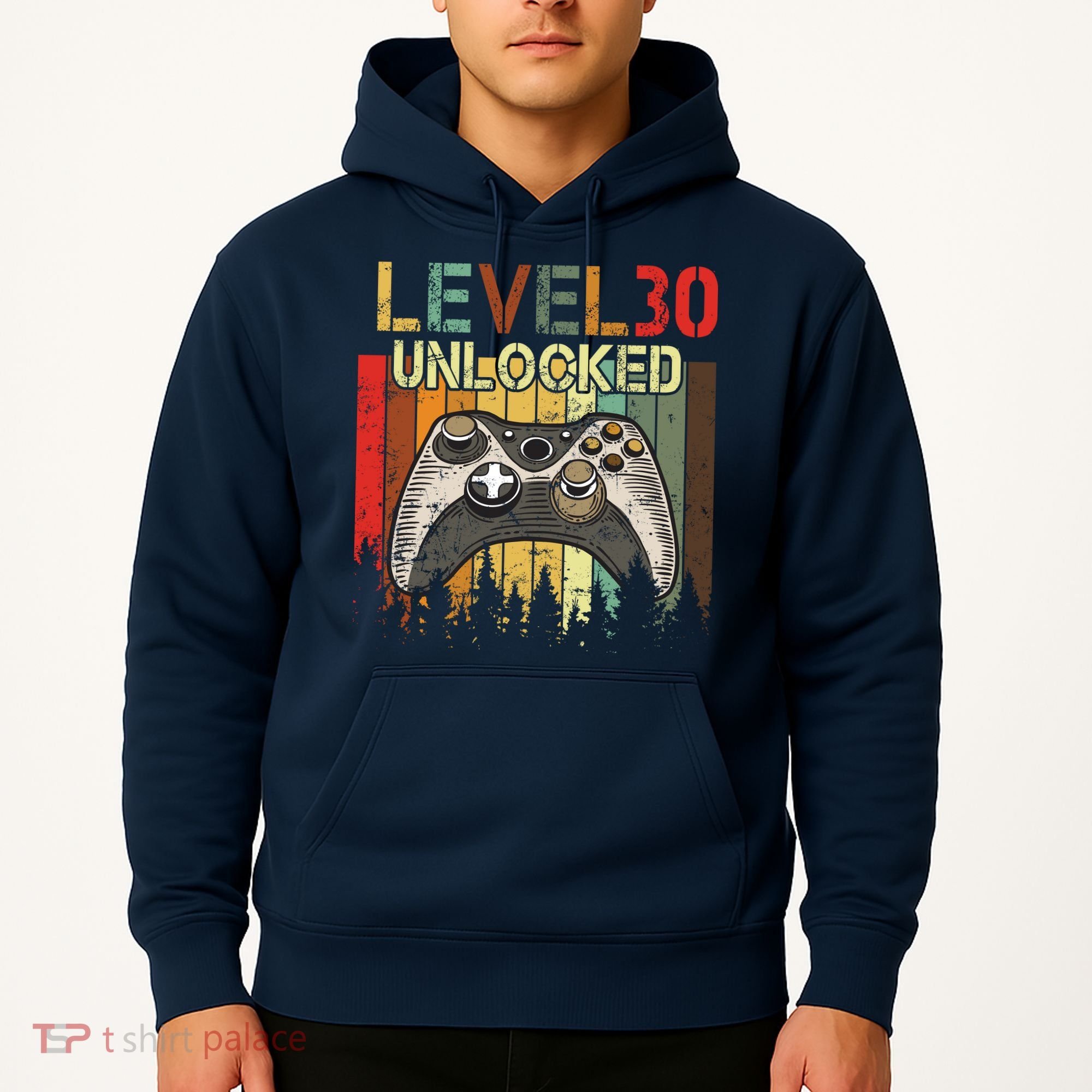 Level 30 Unlocked Video Game 30th Birthday Hoodie