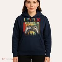 Level 30 Unlocked Video Game 30th Birthday Hoodie thumb 5