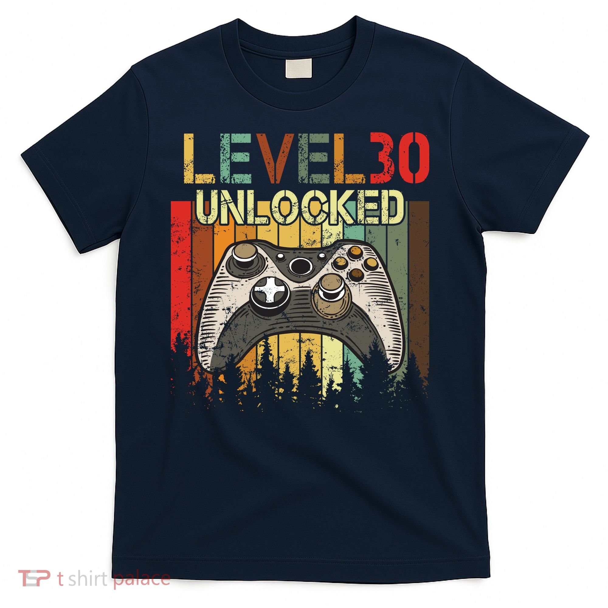 Level 30 Unlocked Video Game 30th Birthday T-Shirt
