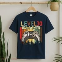 Level 30 Unlocked Video Game 30th Birthday T-Shirt thumb 2