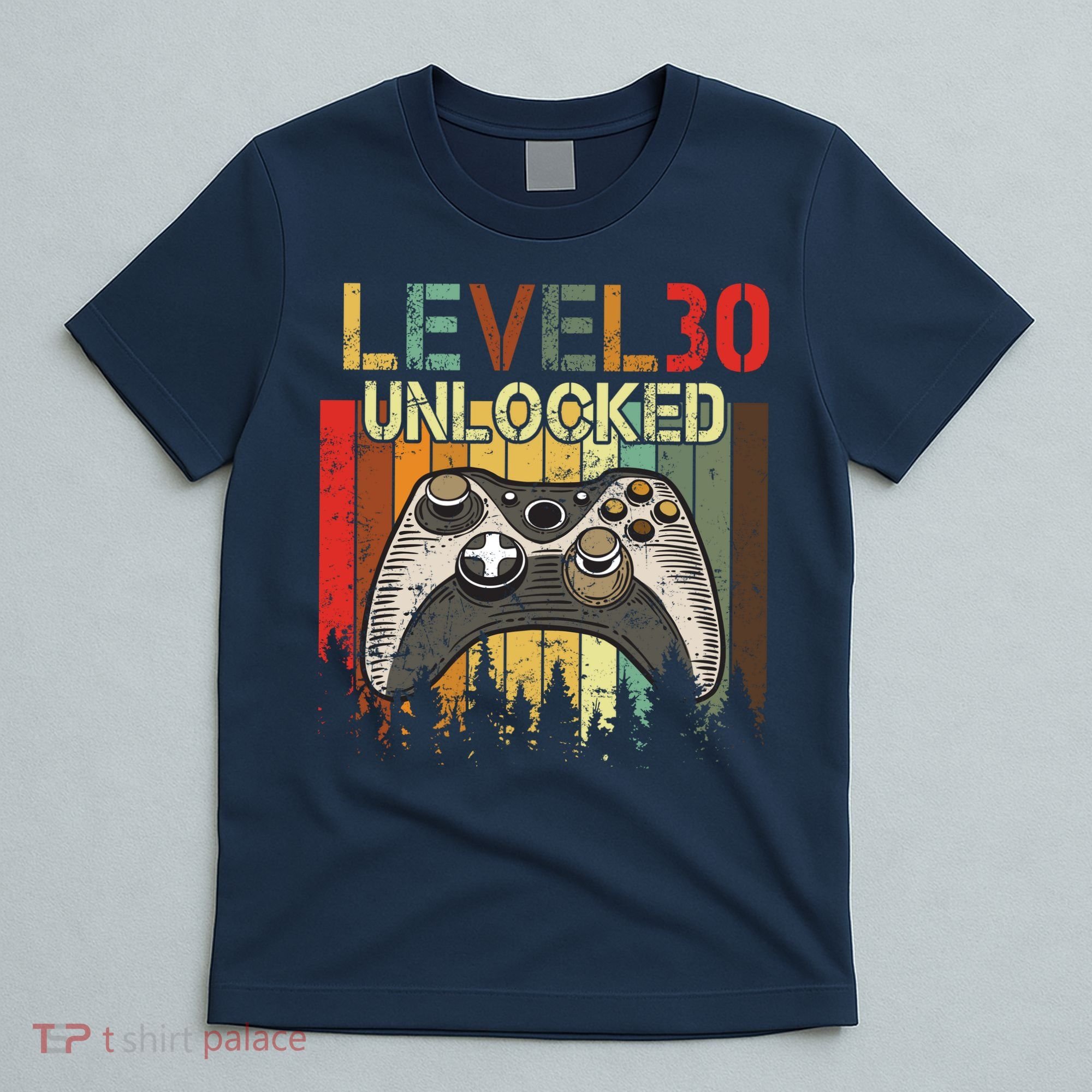 Level 30 Unlocked Video Game 30th Birthday T-Shirt