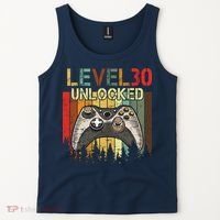 Level 30 Unlocked Video Game 30th Birthday Tank Top thumb 2