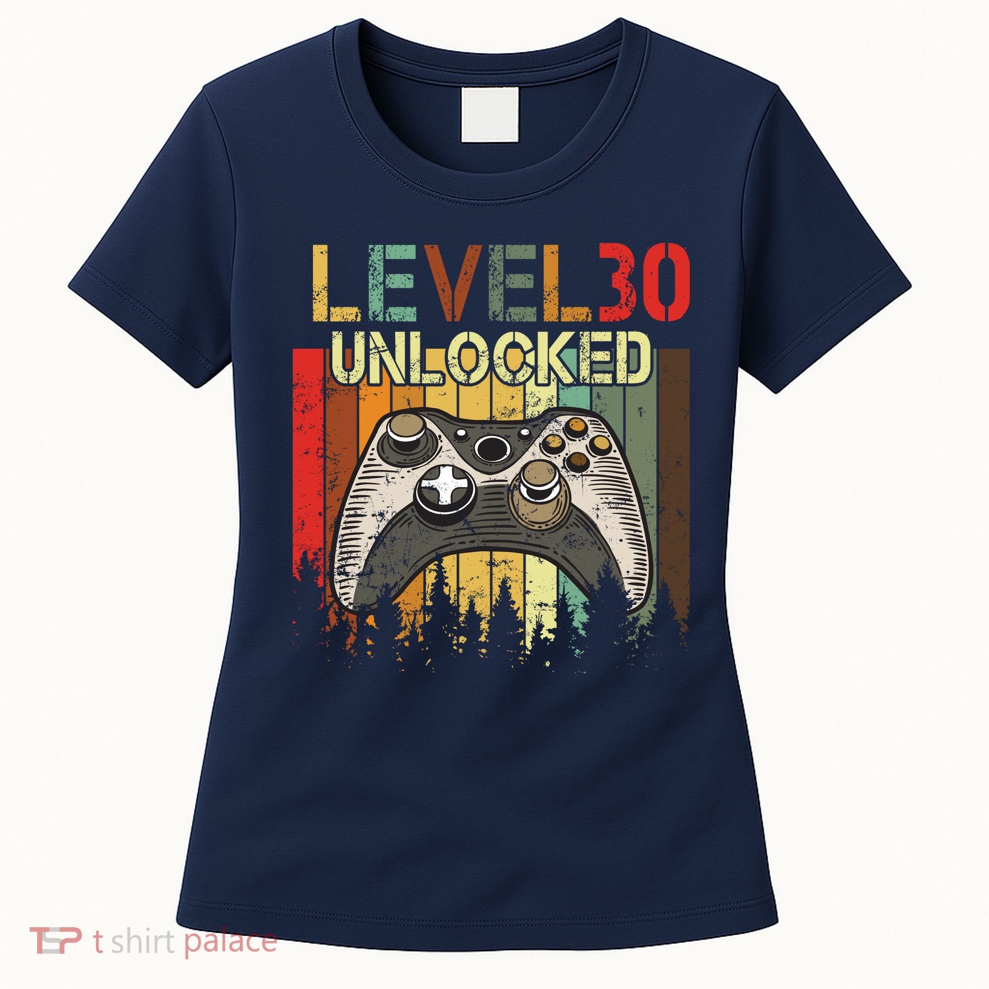 Level 30 Unlocked Video Game 30th Birthday Women's T-Shirt