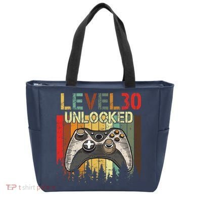 Level 30 Unlocked Video Game 30th Birthday Tote Bag