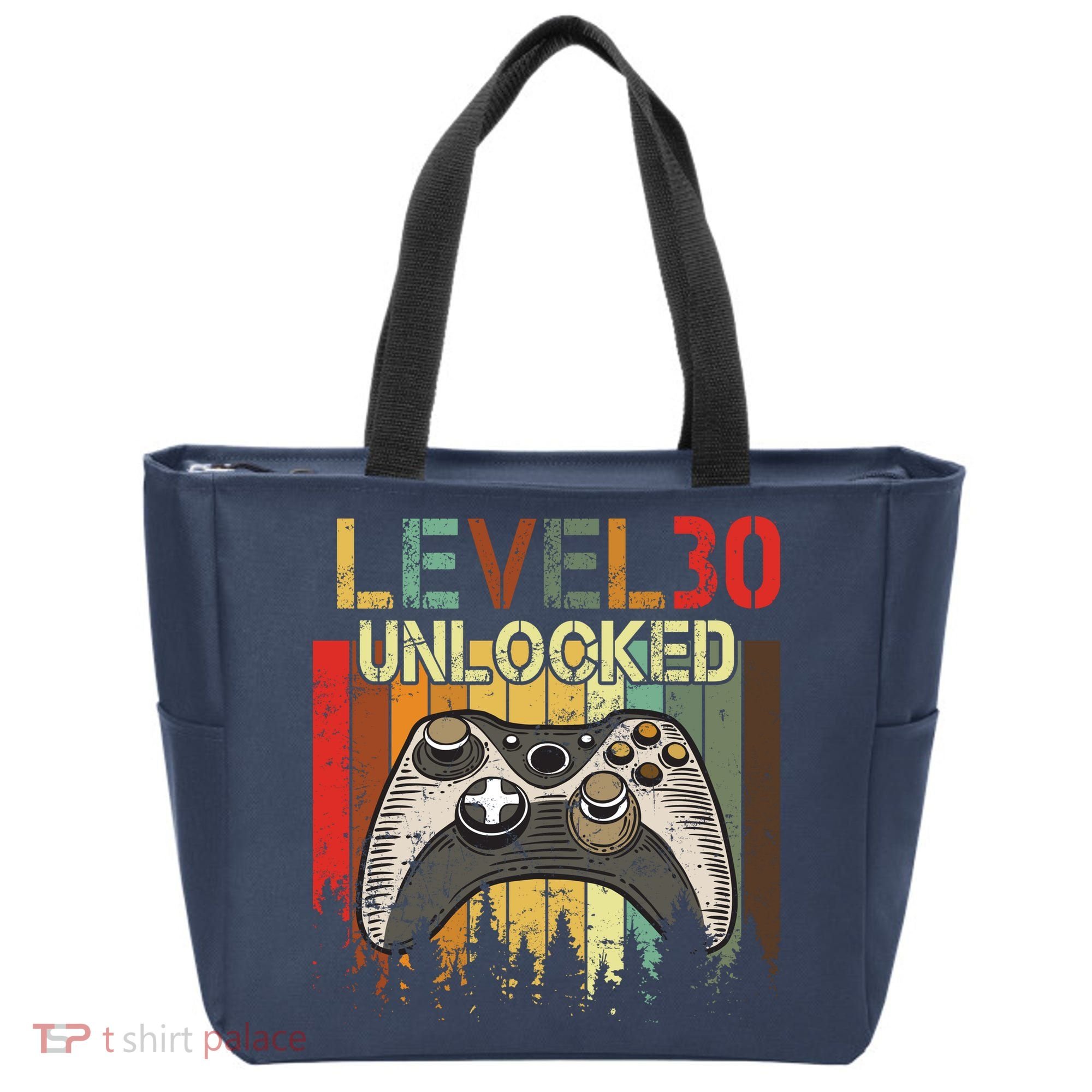 Level 30 Unlocked Video Game 30th Birthday Tote Bag