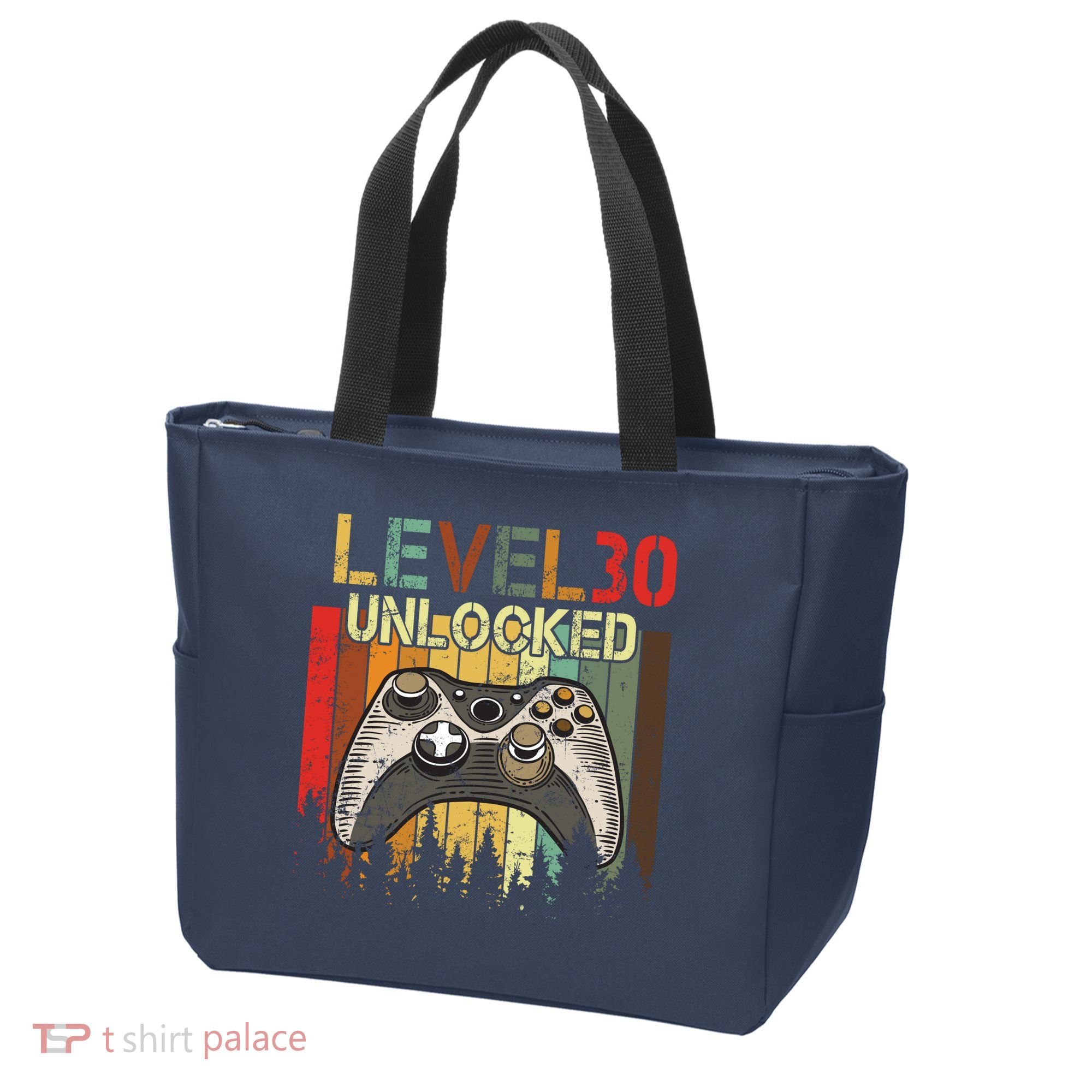 Level 30 Unlocked Video Game 30th Birthday Tote Bag