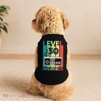 Level 30 Unlocked Video Gamer 30th Birthday Gifts Doggie Tank thumb 2