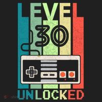 Level 30 Unlocked Video Gamer 30th Birthday Gifts Beanie thumb 2