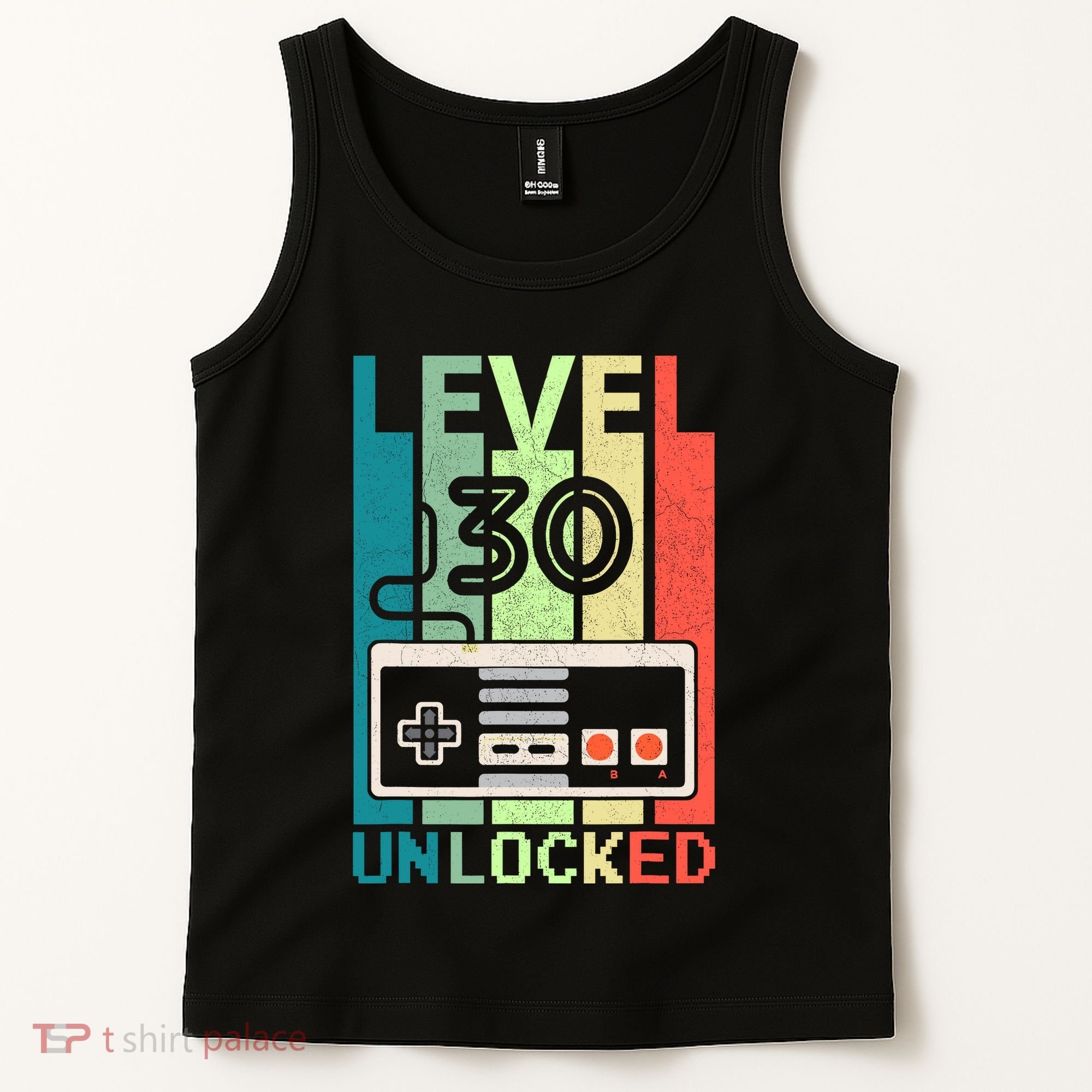 Level 30 Unlocked Video Gamer 30th Birthday Gifts Tank Top