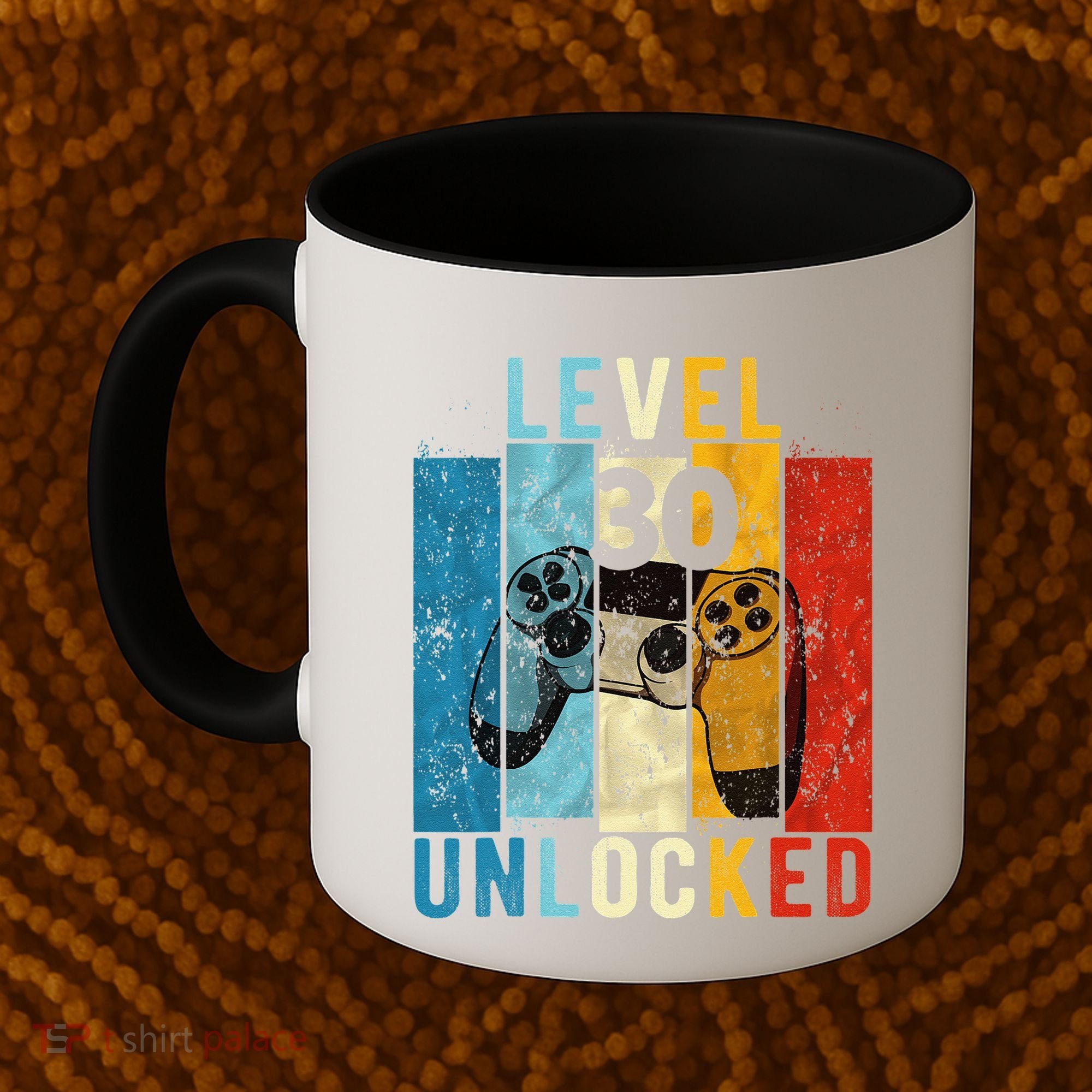 Level 30 Unlocked Video Gamer 30 Year Old 30th Birthday Gift Coffee Mug